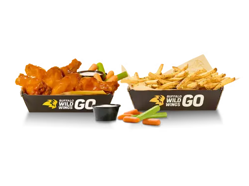 6 Traditional Wings + Fries Bundle