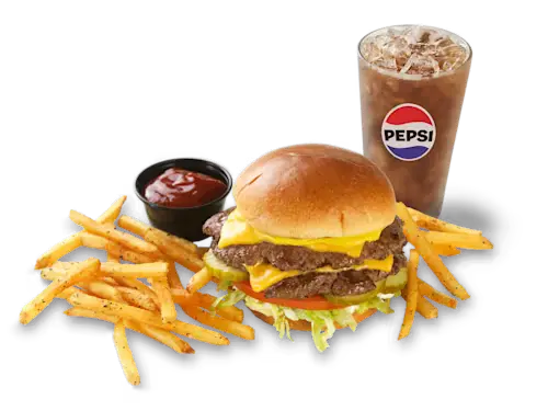 All-American Cheeseburger Lunch Combo All-American Cheeseburger Lunch Combo