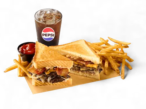 Bacon Patty Melt Lunch Combo Bacon Patty Melt Lunch Combo