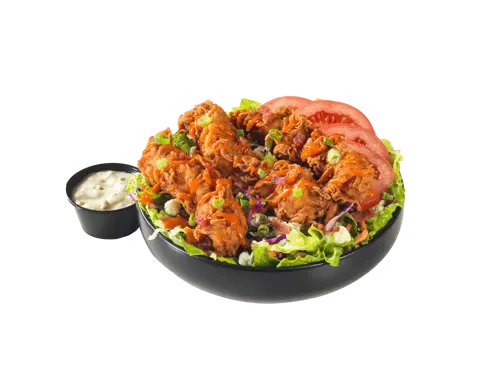 Crispy Buffalo Chicken Salad