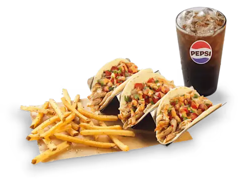 Street Tacos Lunch Combo Street Tacos Lunch Combo